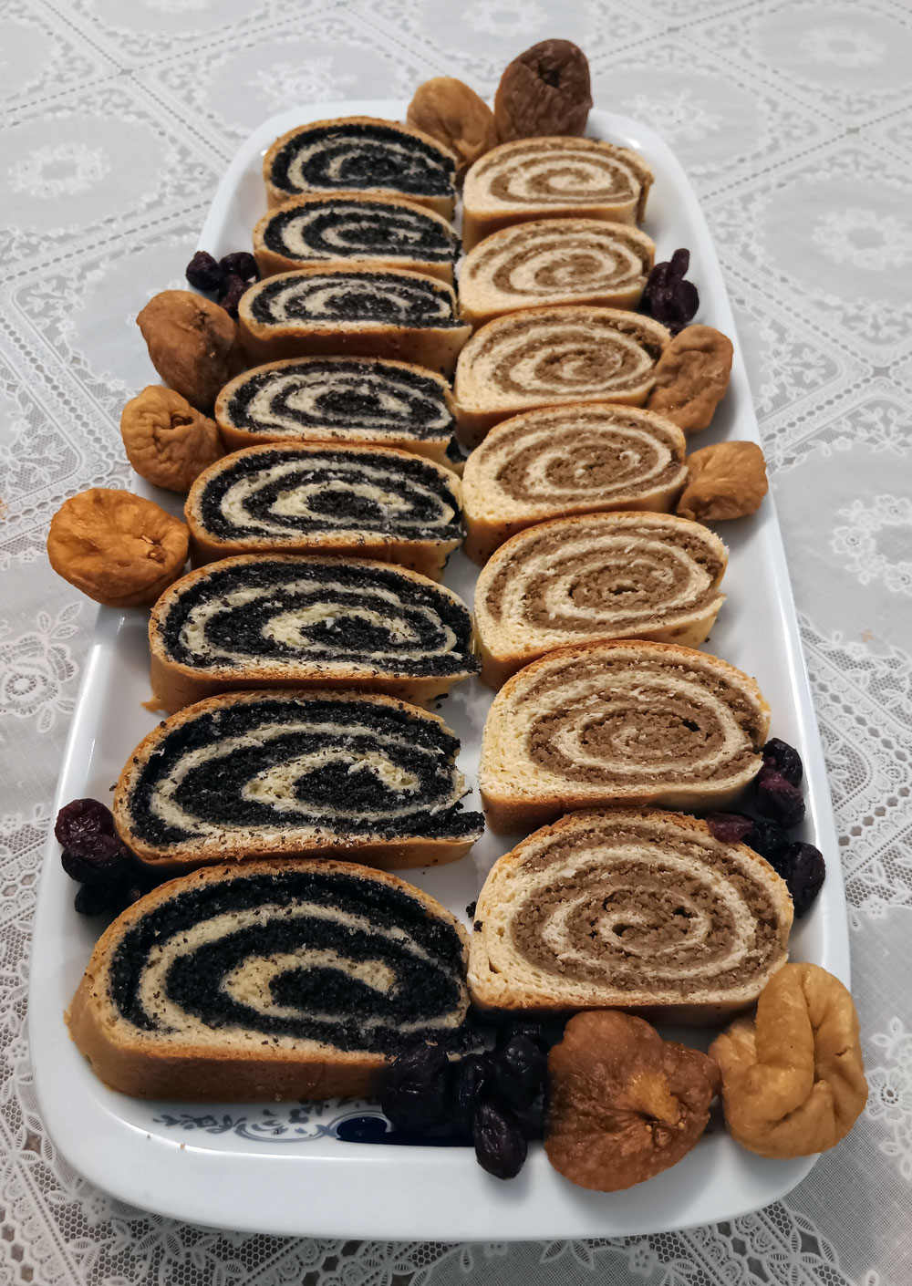 Walnut and Poppy Seed rolls the best recipe from Croatia